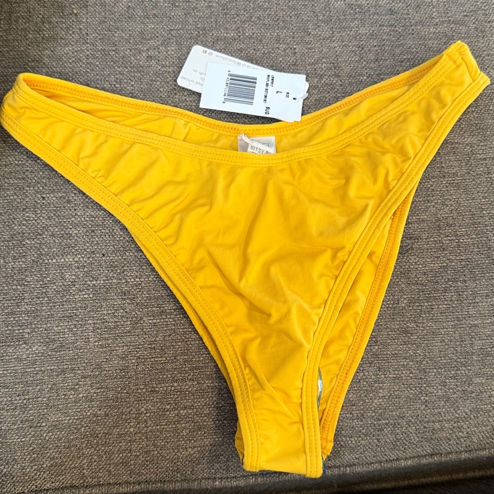L*Space Sunny Yellow Bikini Bottom